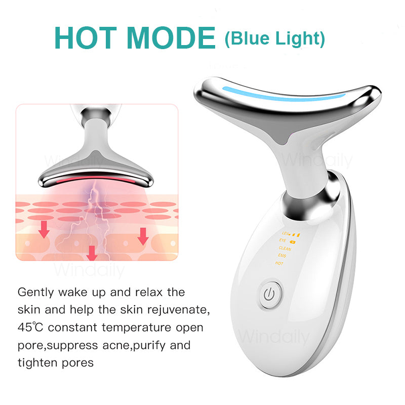 Neck Face Beauty EMS Facial Lifting Device